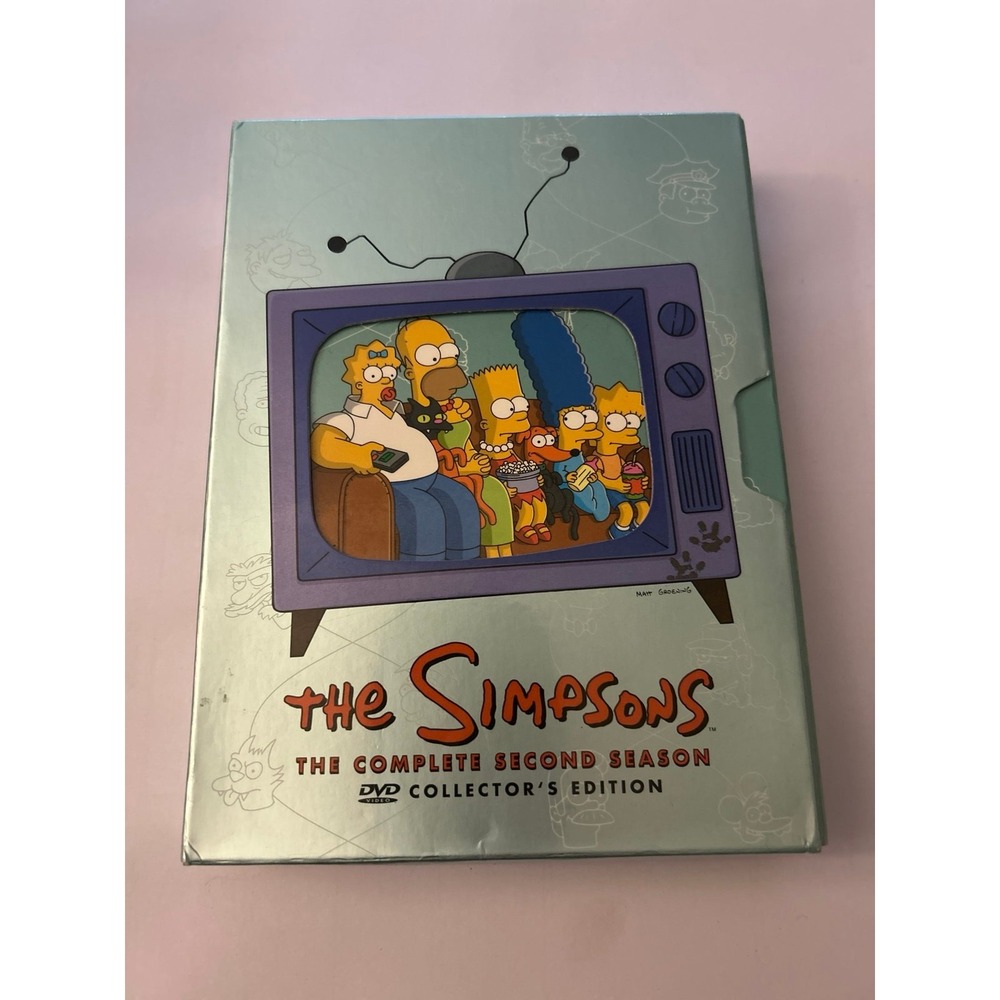 The Simpson Complete Second Season DVD Set Used